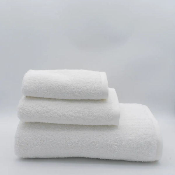 (3 Peças) Toalhas Liso Branco