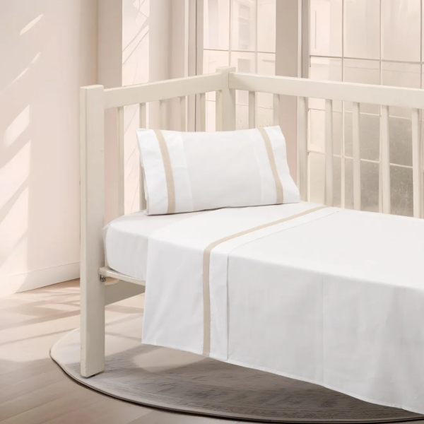 Jogos de Lençóis Berço Liso Linho