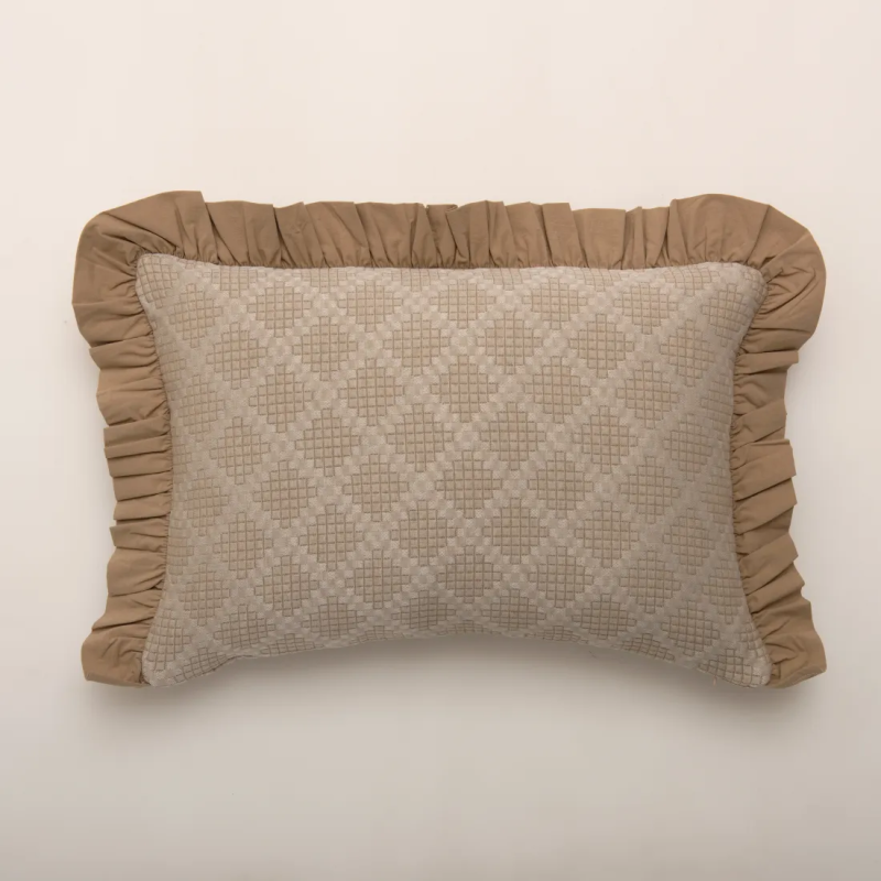 Almofada de Colcha Adriana Camel