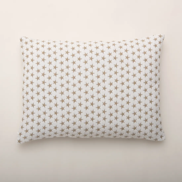 Almofada de Colcha Estrelas Camel