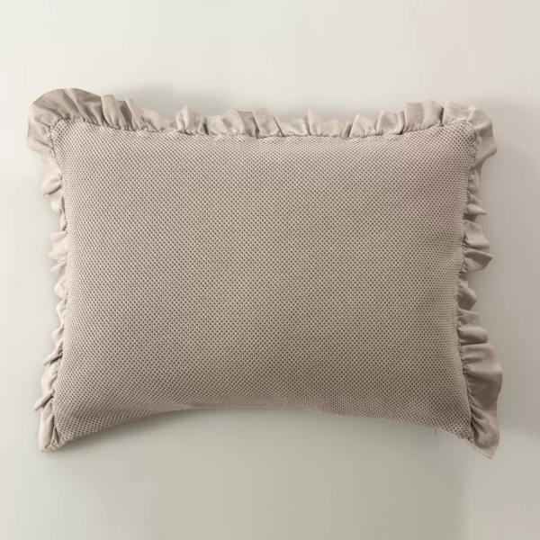 Almofada de Colcha Eva Taupe